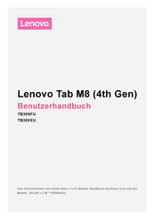 Lenovo TB300XU Benutzerhandbuch