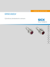 SICK GRSE18V Betriebsanleitung