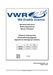 VWR 142-6046 Bedienungsanleitung