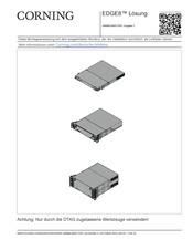 CORNING EDGE8-01U-SP-DT Montageanweisung