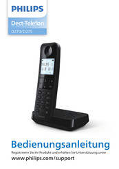 Philips D275 Bedienungsanleitung