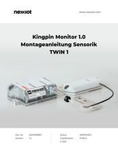 nexxiot Kingpin Monitor 1.0 TWIN 2 Montageanleitung