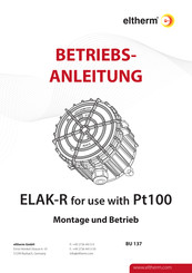 eltherm ELAK-RS-Pt Montage Und Betrieb