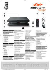 MediaShop Vibroshaper Vitafit Gebrauchsanweisung