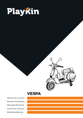 PLAYKIN VESPA 2021 Betriebsanleitung