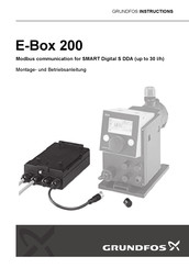 Grundfos E-Box 200 Montage- Und Betriebsanleitung