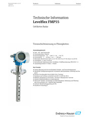 Endress+Hauser Levelflex FMP55 Technische Information