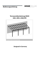 Home Deluxe SOLIS Bedienungsanleitung