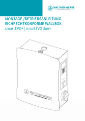 Walther-Werke smartEVOduo+ Montage & Betriebsanleitung