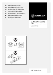 TRILUX LUMENA STAR LNSTAR 70 Serie Demontageanleitung
