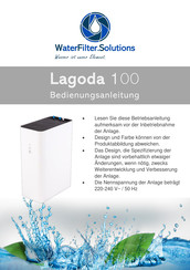 WaterFilter.Solutions Ladoga 100 Bedienungsanleitung