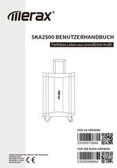 Merax SKA2500 Benutzerhandbuch