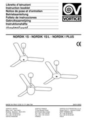 Vortice NORDIK DESIGN 1SL Betriebsanleitung