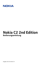 Nokia C2 2nd Edition Bedienungsanleitung