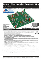 Pollin Electronic 811 399 Bedienungsanleitung