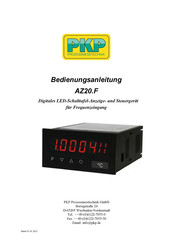 PKP AZ20.F Bedienungsanleitung