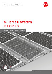 K2 Systems S-Dome 6 System Classic LS Montageanleitung
