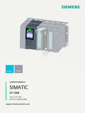 Siemens 6ES7515-2AN03-0AB0 Gerätehandbuch