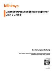 Mitutoyo DMX-3-2 USB Bedienungsanleitung