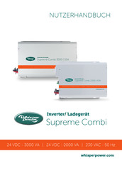 Whisper Power Supreme Combi 230V Serie Nutzerhandbuch