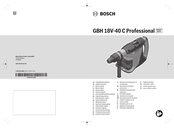 Bosch GBH 18V-40 C Professional Originalbetriebsanleitung
