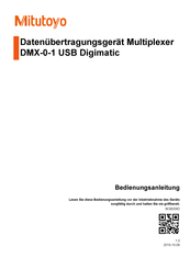 Mitutoyo DMX-0-1 USB Digimatic Bedienungsanleitung