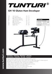 Tunturi GH10 Benutzerhandbuch