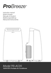ProBreeze PB-AC05 Bedienungsanleitung
