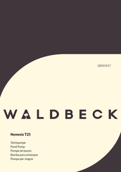 Waldbeck 10031917 Bedienungsanleitung