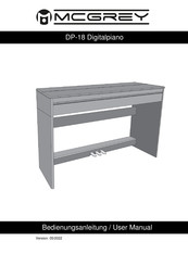 mcgrey DP-18 Bedienungsanleitung