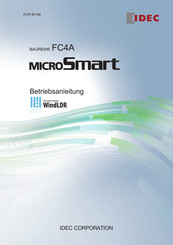 IDEC MicroSmart FC4A-D40S3 Betriebsanleitung