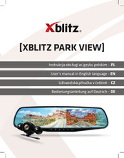 Xblitz PARK VIEW Bedienungsanleitung