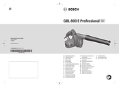 Bosch Heavy Duty GBL 800 E Professional Originalbetriebsanleitung