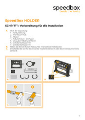Speedbox HOLDER Bedienungsanleitung