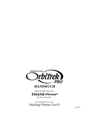 Thane Fitness OrbiTrek PRO Handbuch