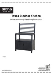 Siena Garden Texas Outdoor Kitchen L19583 Aufbauanleitung