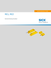 Sick RE1 Betriebsanleitung