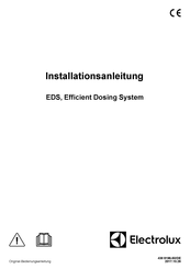 Electrolux Efficient Dosing System Installationsanleitung