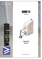 Westermo GDW-11 Benutzerhandbuch