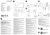 ViewSonic VA2432-h Schnellstart Handbuch