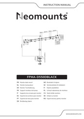 Neomounts FPMA-D550DBLACK Montageanleitung
