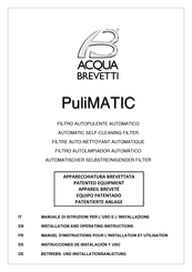 Acqua Brevetti PuliMATIC Betriebs Und Installationsanleitung