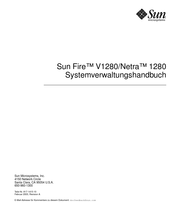Sun Microsystems Sun Fire V1280 Systemverwaltungshandbuch