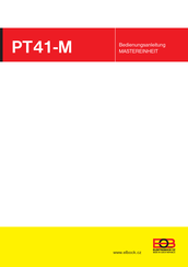 Elektrobock PT41-M Bedienungsanleitung