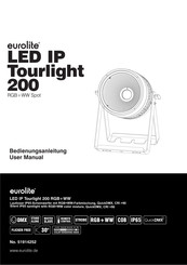 EuroLite LED IP Tourlight 200 RGB+WW Bedienungsanleitung