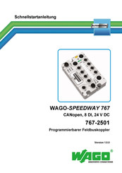 WAGO 767-2501 Schnellstartanleitung