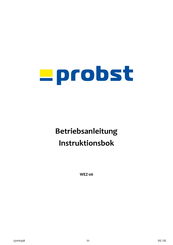 probst WEZ Betriebsanleitung