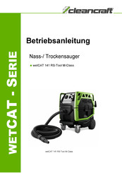 CleanCraft wetCAT 141 RS-Tool M-Class Betriebsanleitung