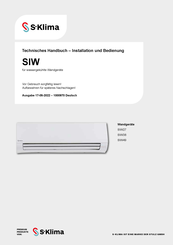 S-Klima SIW Serie Technisches Handbuch