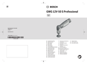 Bosch GWG 12V-50 S Professional Originalbetriebsanleitung